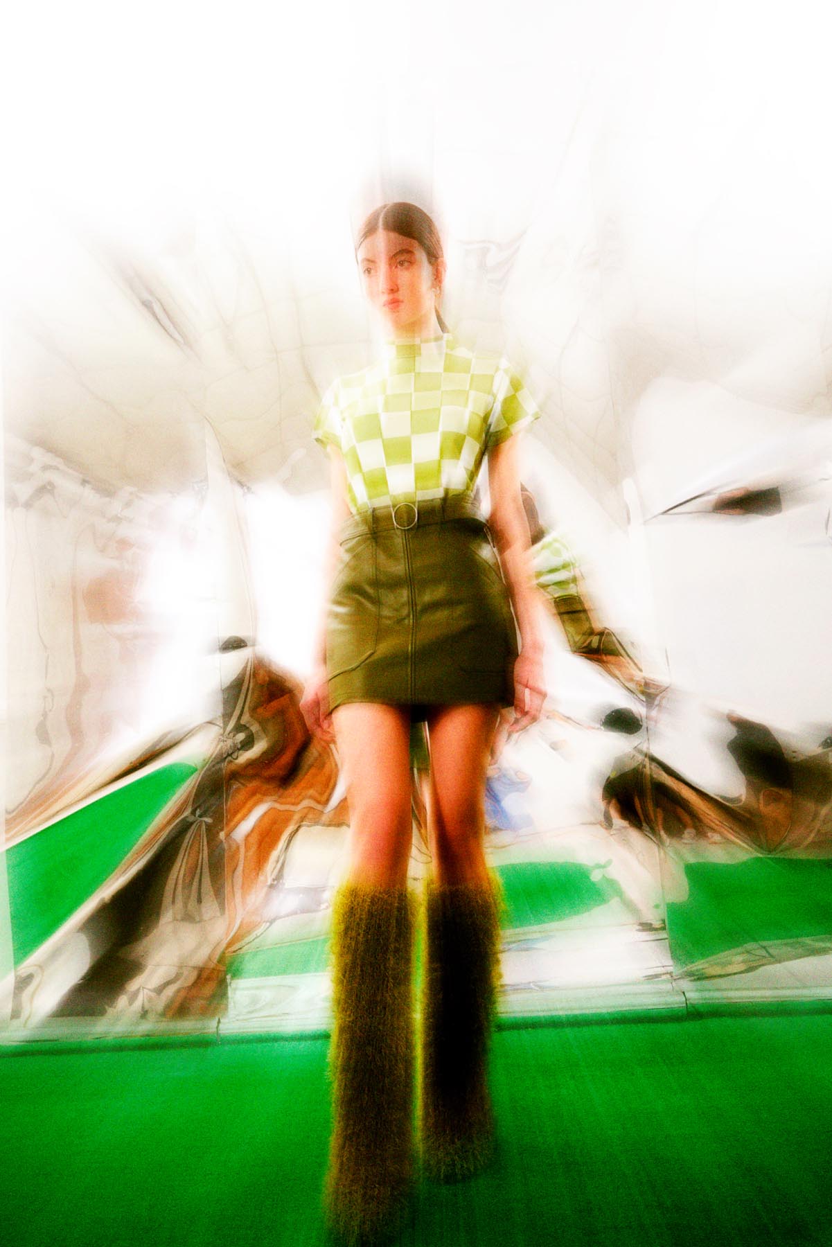 Tendencia Green look 4, styling por Niki Trash