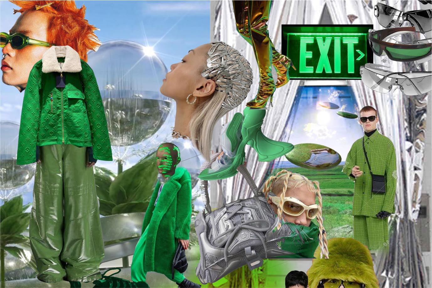 Tendencia Green - Shooting por Niki Trash